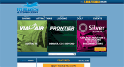 Desktop Screenshot of flybransontravel.com